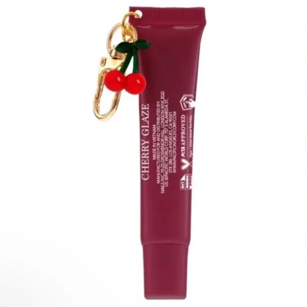 3/$25 Holler Hypa Gloss Cherry Scented Lip Gloss with Keychain